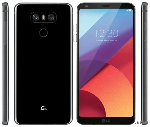 5200元！LG G6官图曝光：18:9全视角屏 外形惊艳