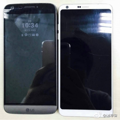 5200元！LG G6官图曝光：18:9全视角屏 外形惊艳