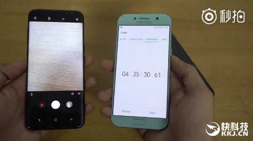 三星S8+/iPhone 7+续航对比测试：结果完胜！