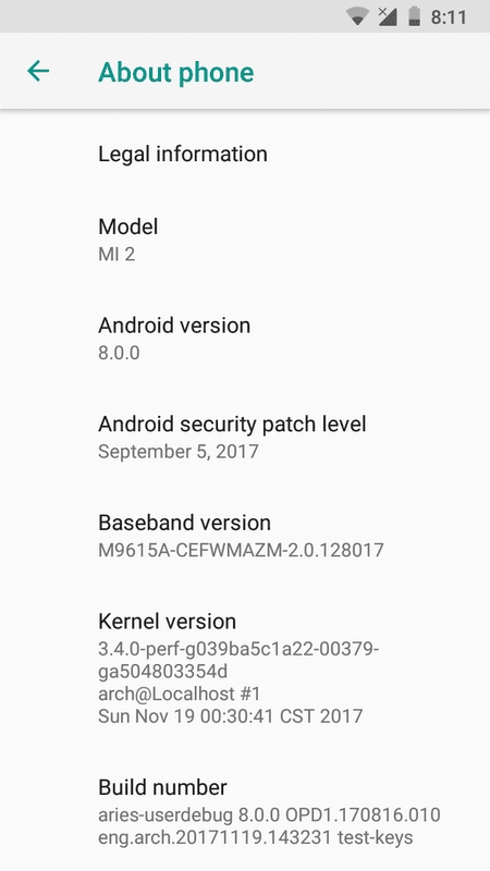一代神机！小米2刷入Android 8.0原生系统：结果太吃惊