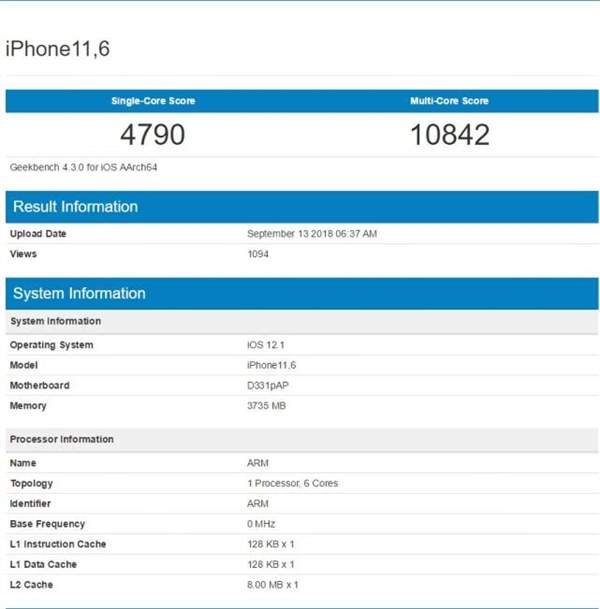 苹果三款新iPhone内存确定：最高4GB！