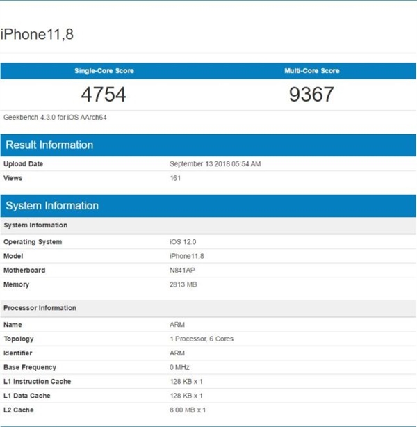 苹果三款新iPhone内存确定：最高4GB！